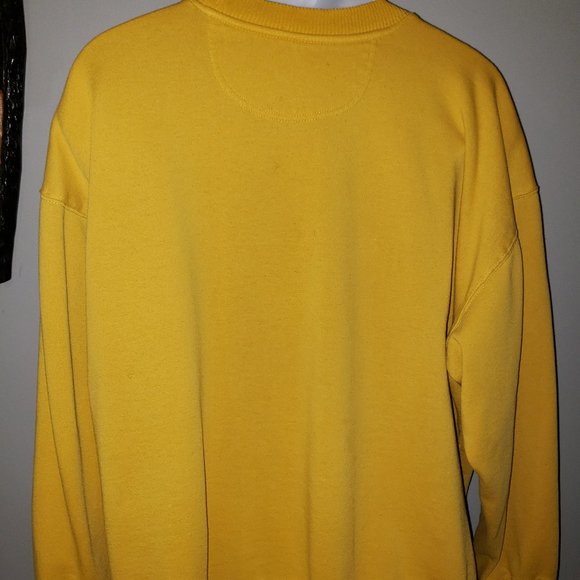 Starter Yellow Stitch Logo Sweatshirt - Picture 3 of 6